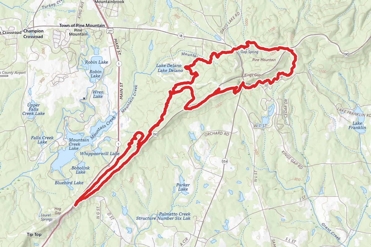 Pine Mountain Trail - East Section Hike