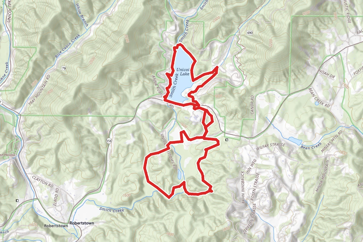Unicoi State Park Bike Trails