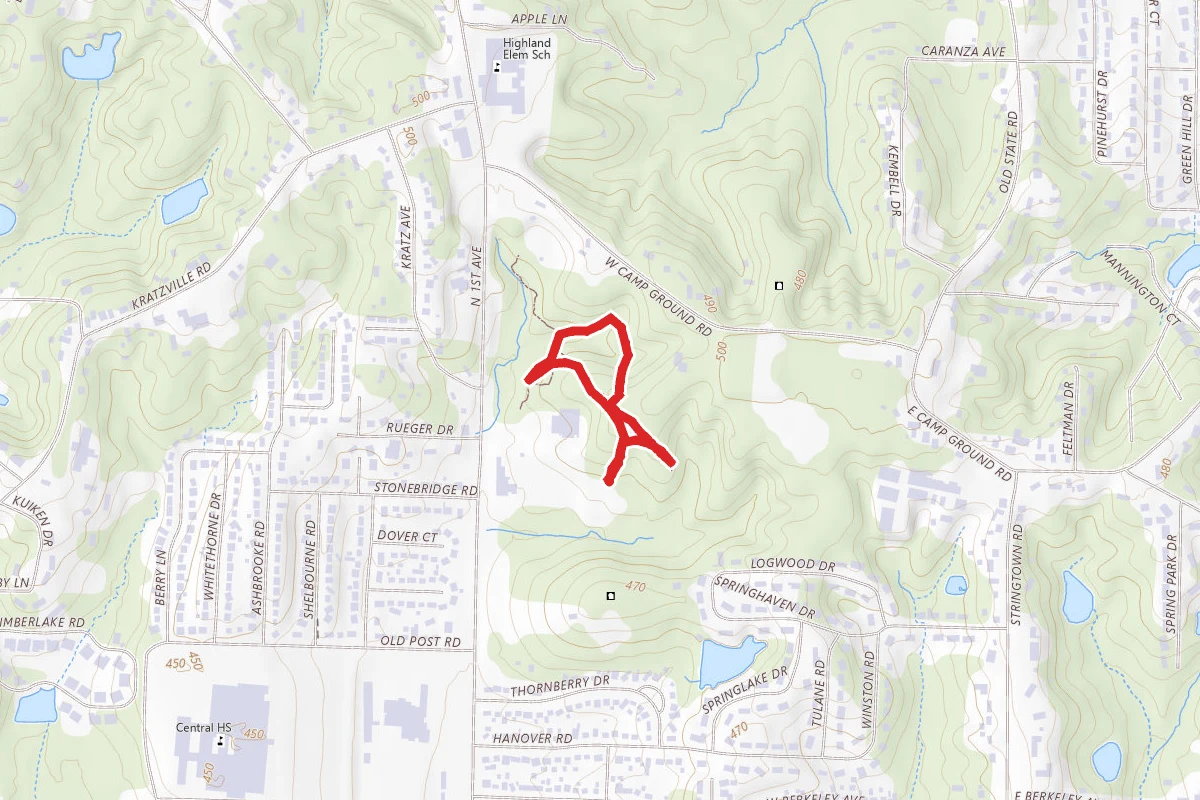 Rotary Nature Trail at North Woods