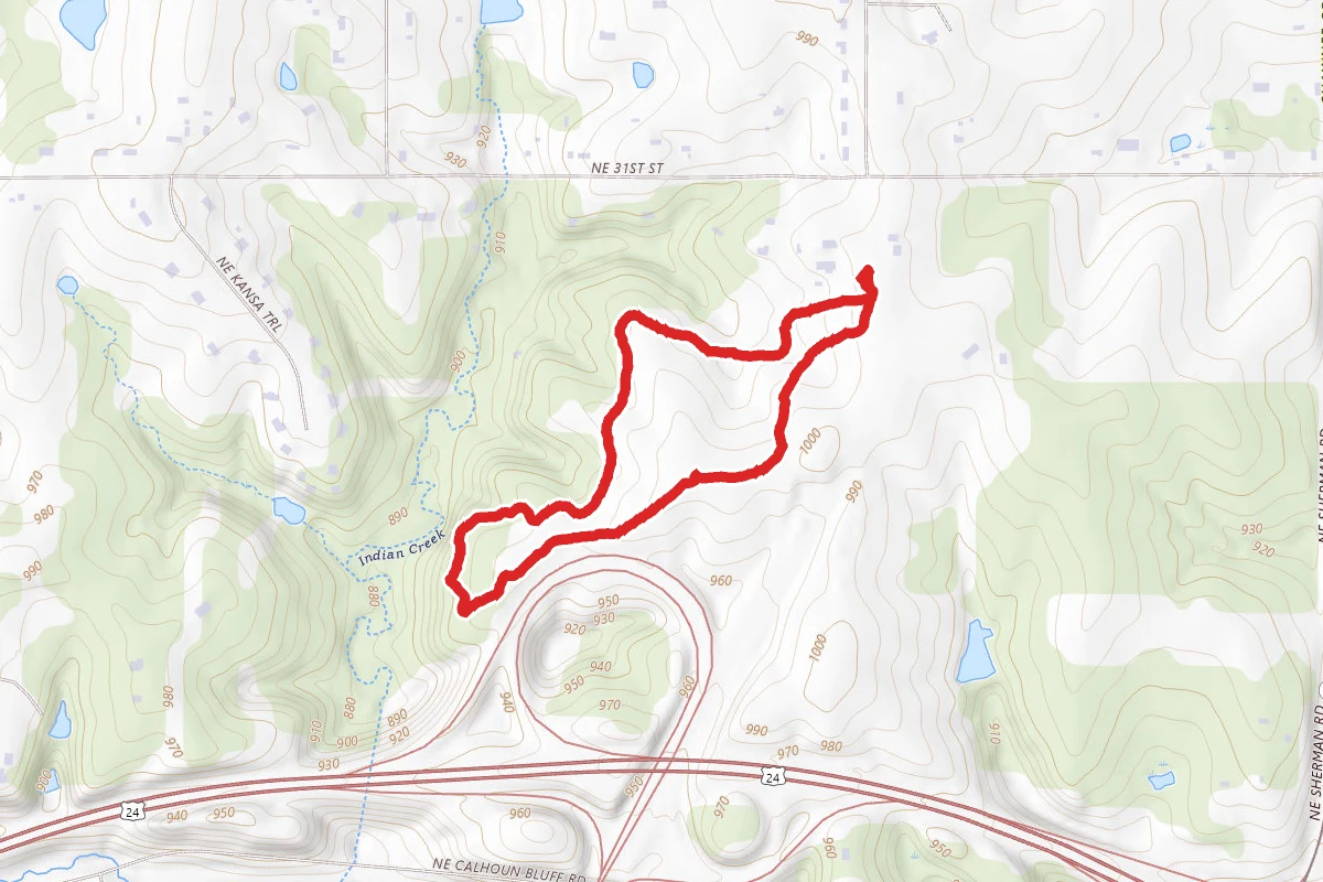 Iliff Commons Hiking Trail