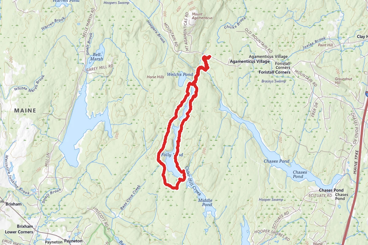 Folly Pond Loop