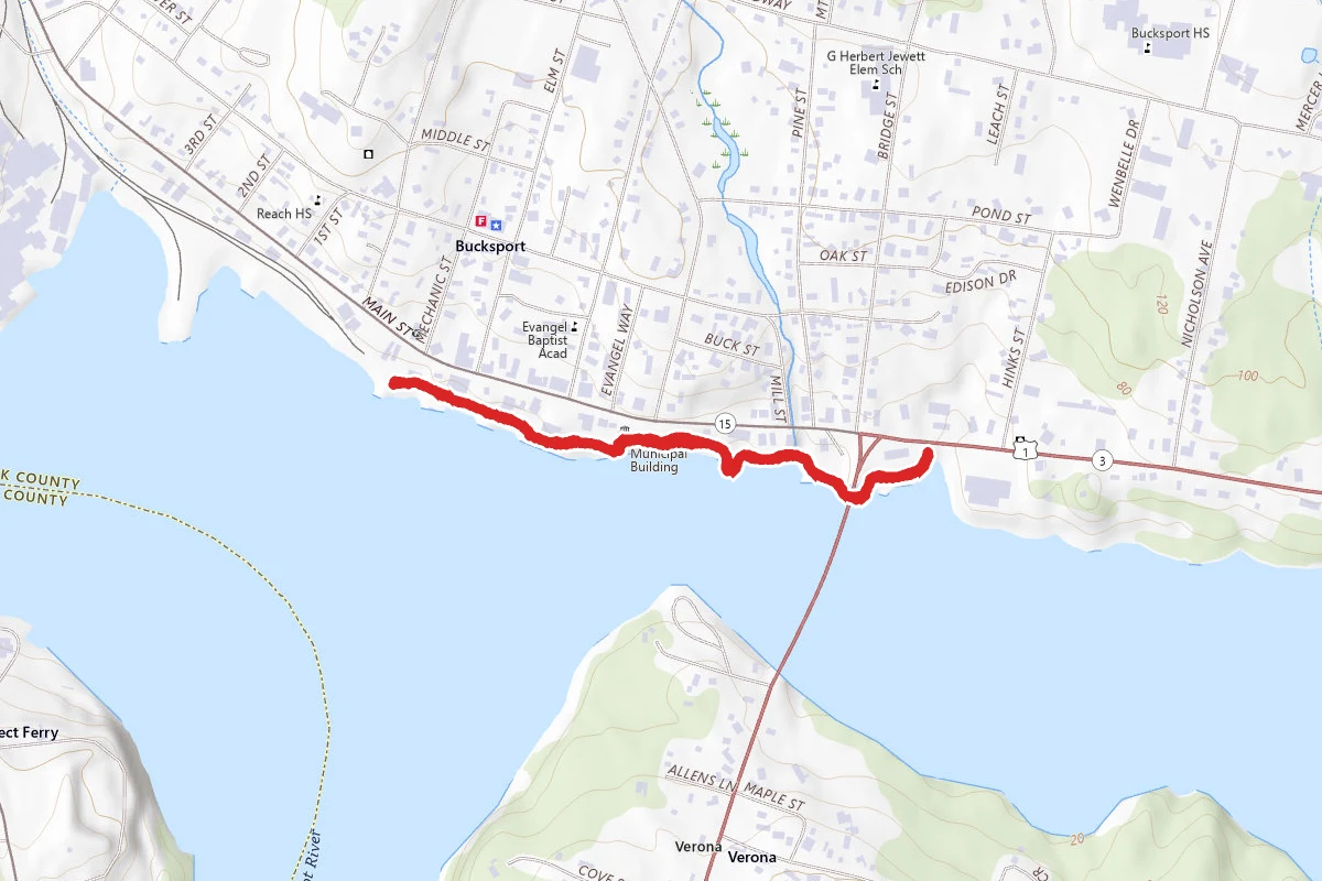 Bucksport Waterfront Walkway