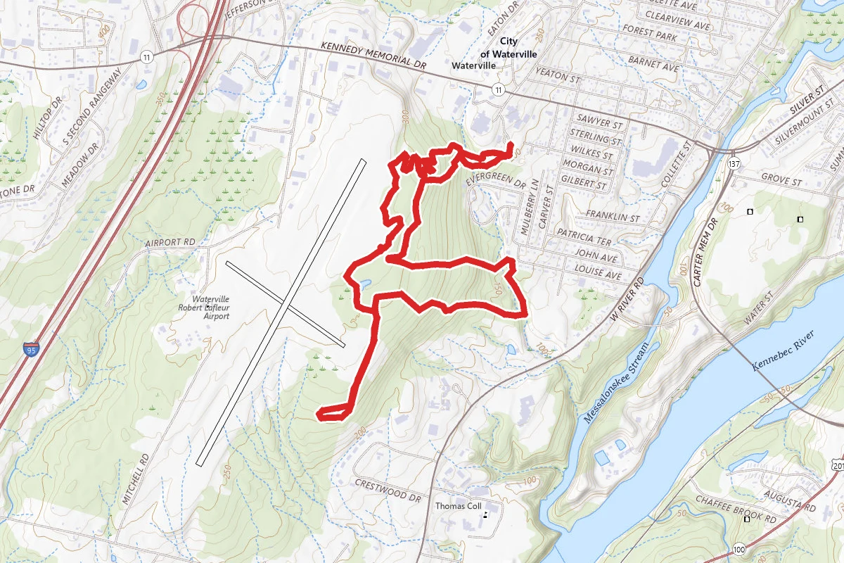Inland Woods and Pine Ridge Loop Trail