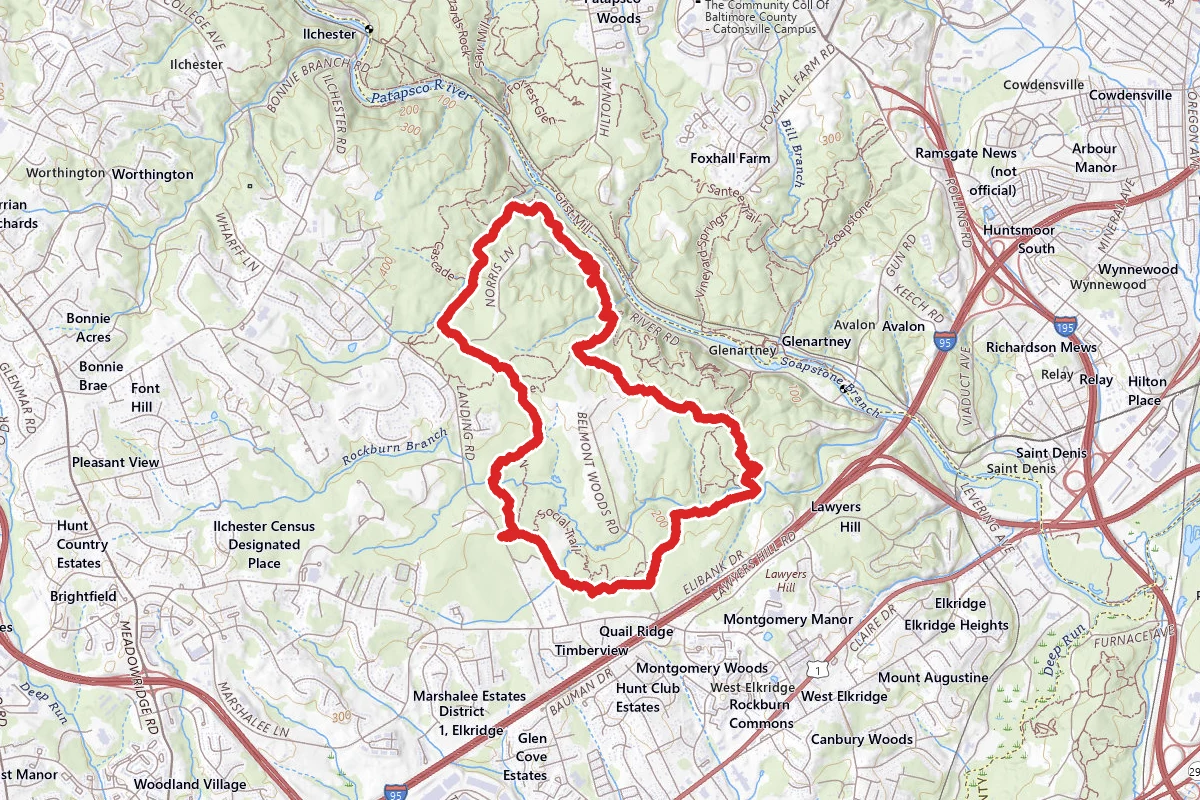 Rockburn Trail to Lewis and Clark Trail Loop