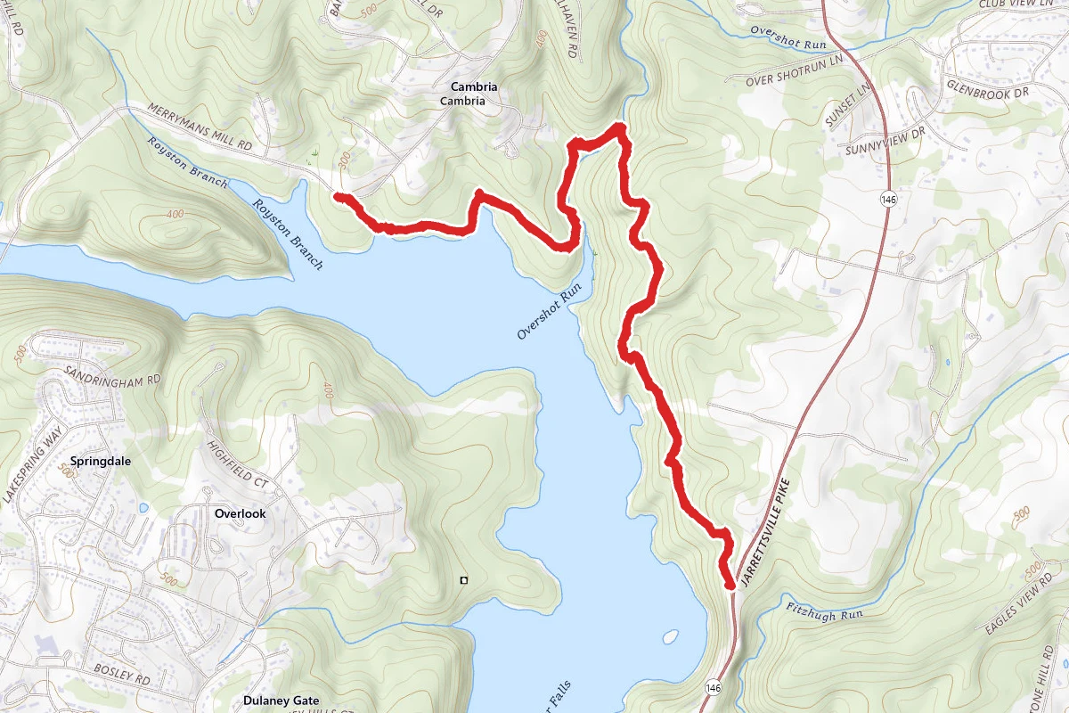Loch Raven Power Line Trail