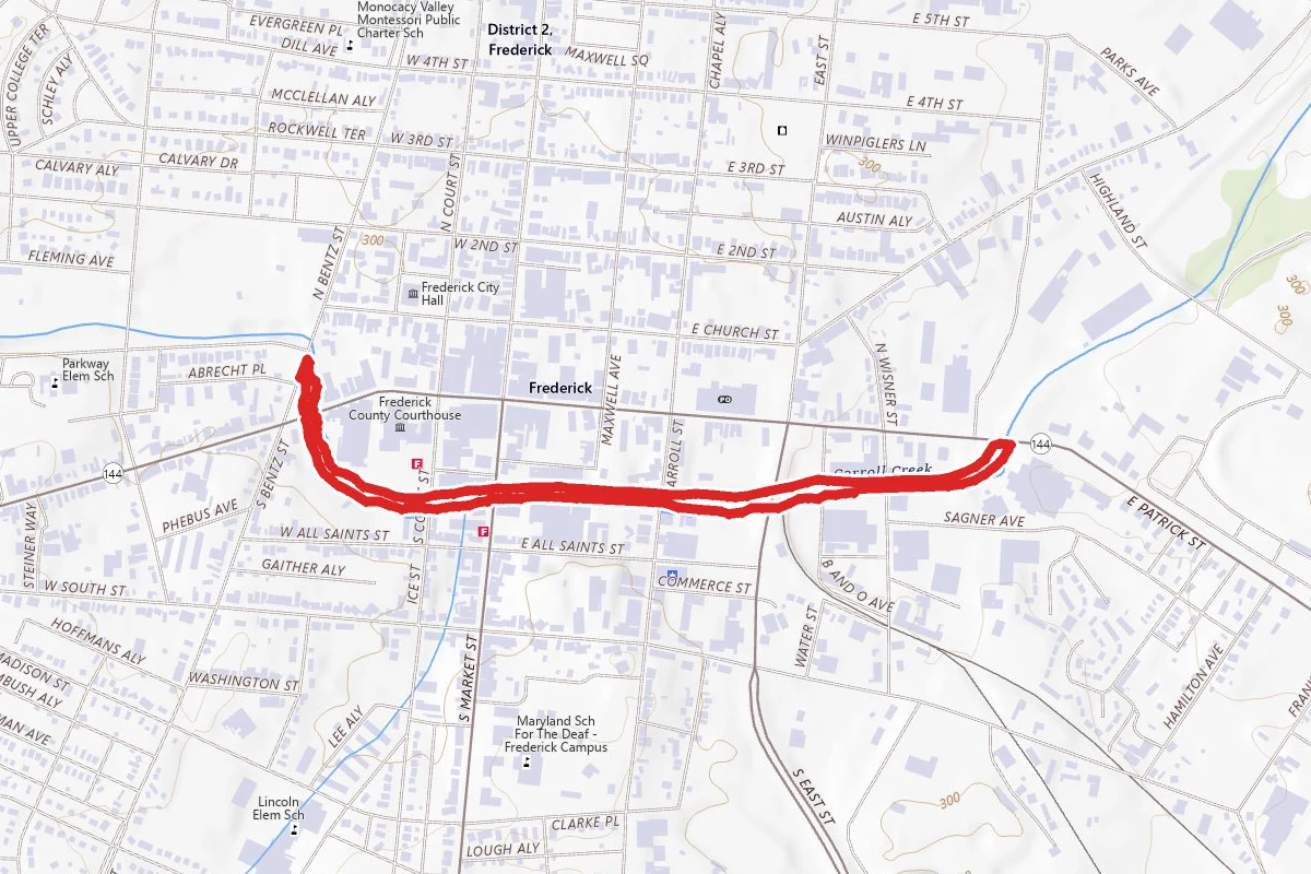 Carroll Creek Linear Park