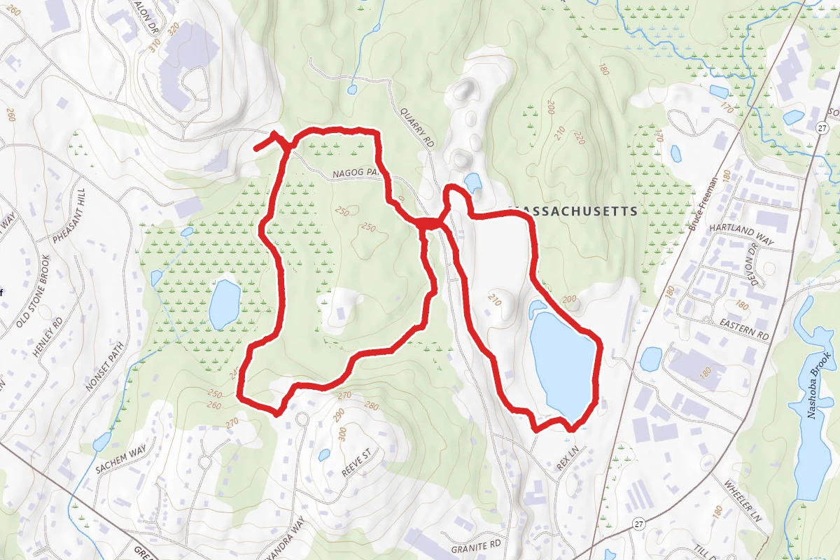 Wills Hole Conservation Land and Nara Park Loop