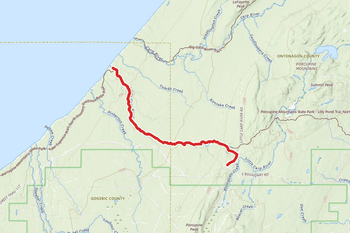 Little Carp River Trail