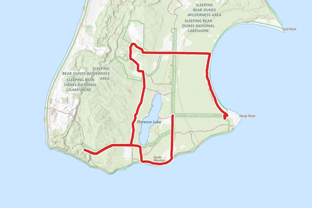 South Manitou Island Loop
