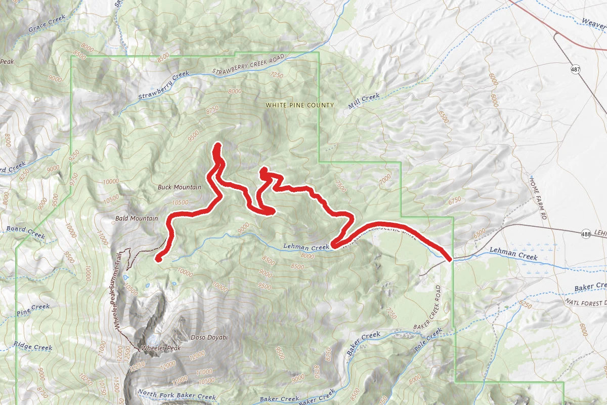Wheeler Peak Scenic Drive