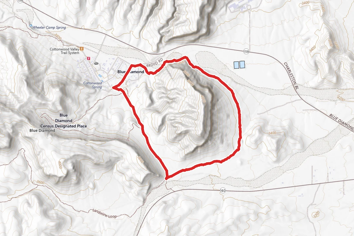 Molly's Trail to Landmine Loop
