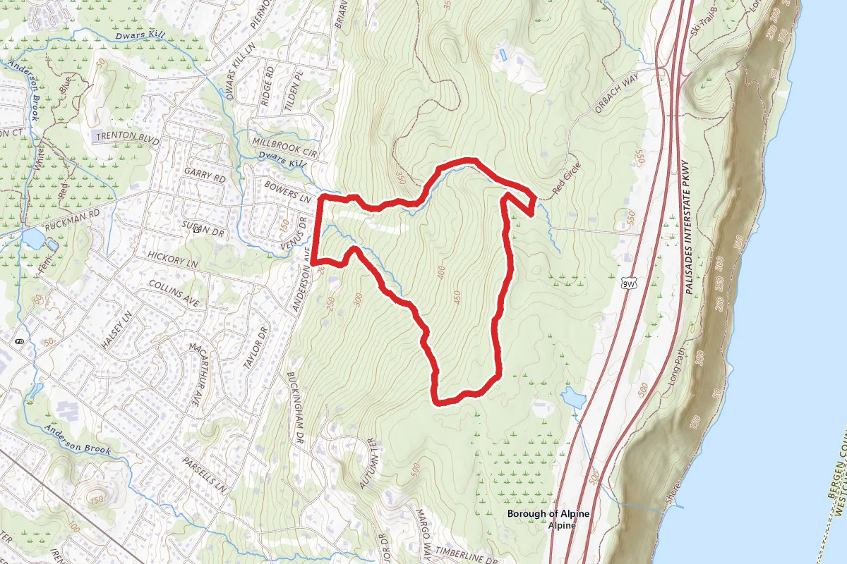Ravine Trail and Yellow Dot Trail Loop