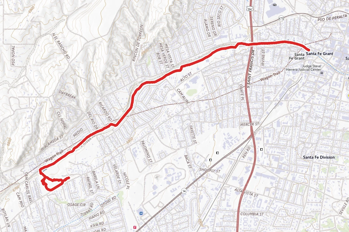 Santa Fe River Trail via Frenchy's Barn Park