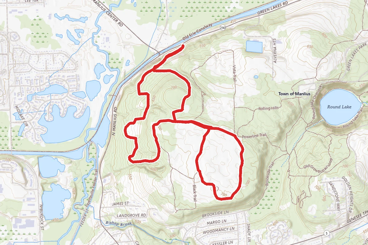 Green Lakes Double Loop