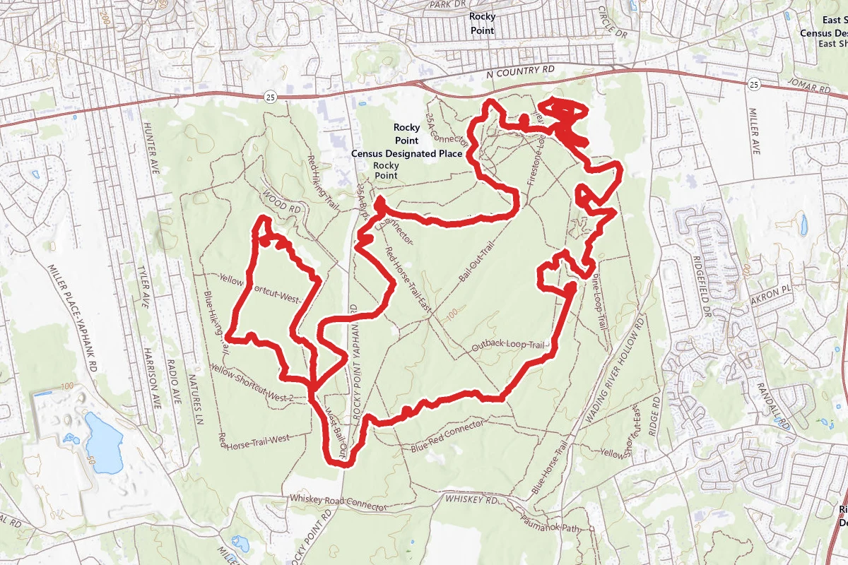 Rocky Point Mountain Bike Trail Full Loop