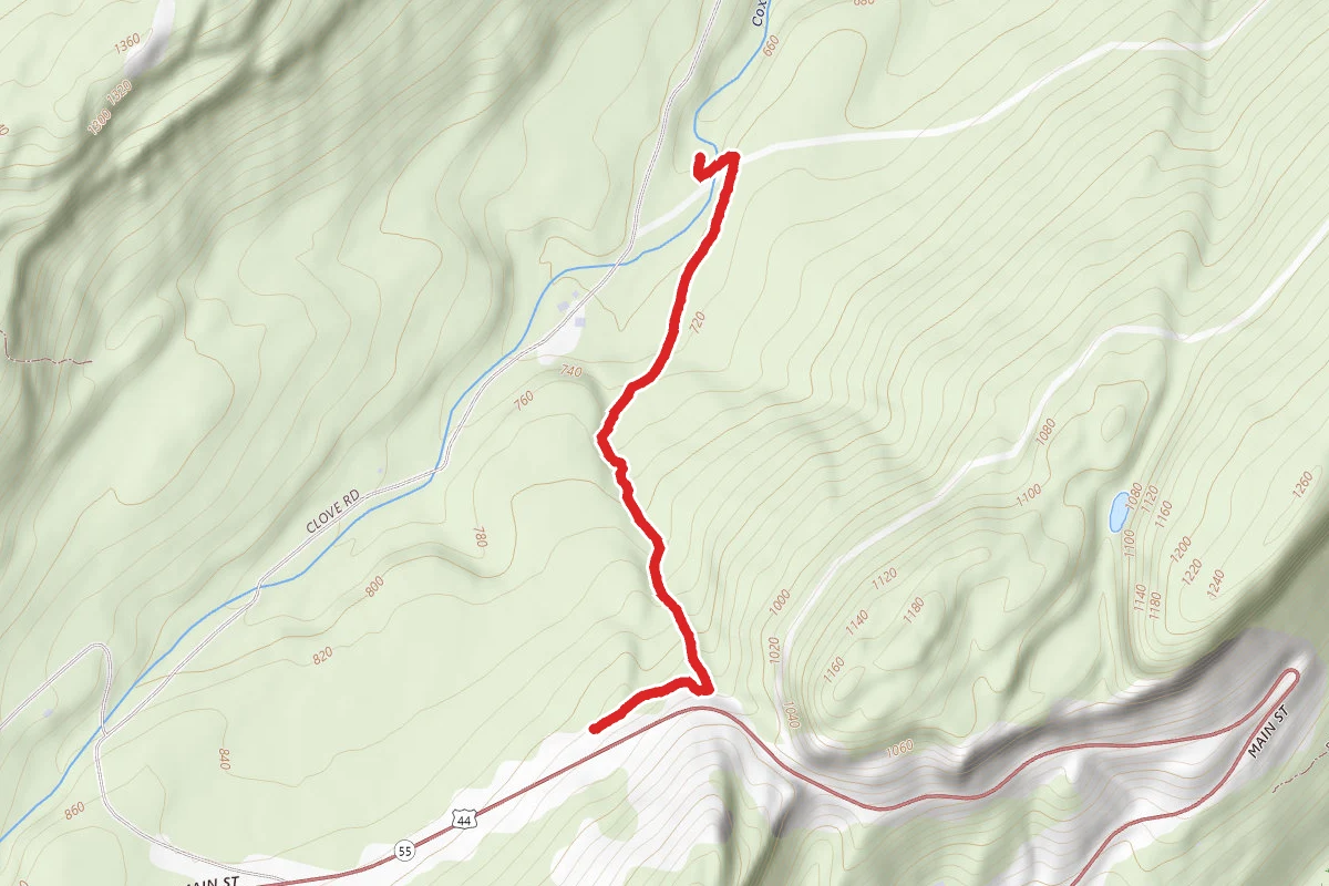 Split Rock via Shongum Path (Red)
