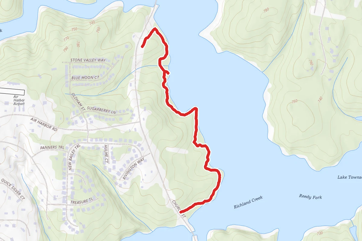 Peninsula (Crockett) Trail