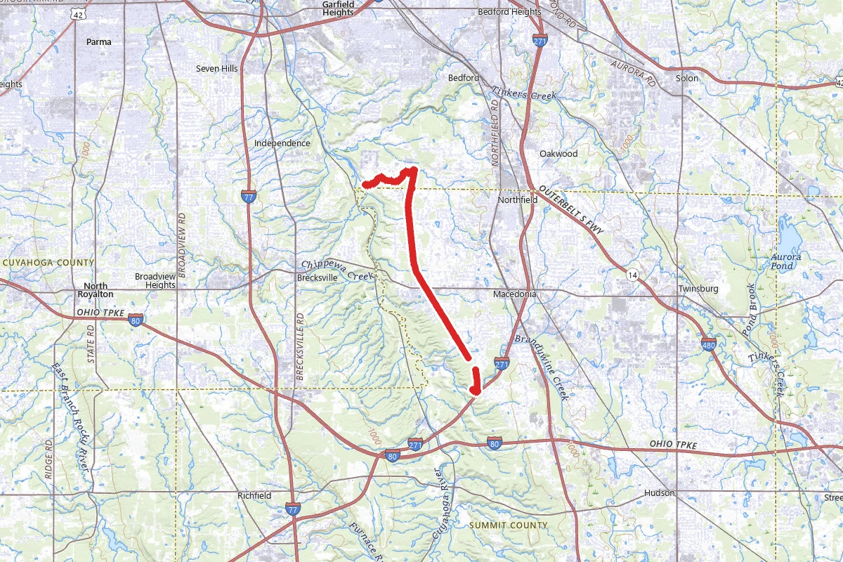 Sagamore Hills Bike and Hike Trail