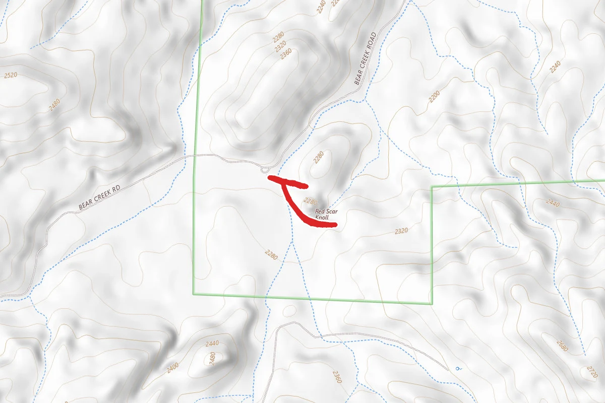 Red Star Knoll Trail