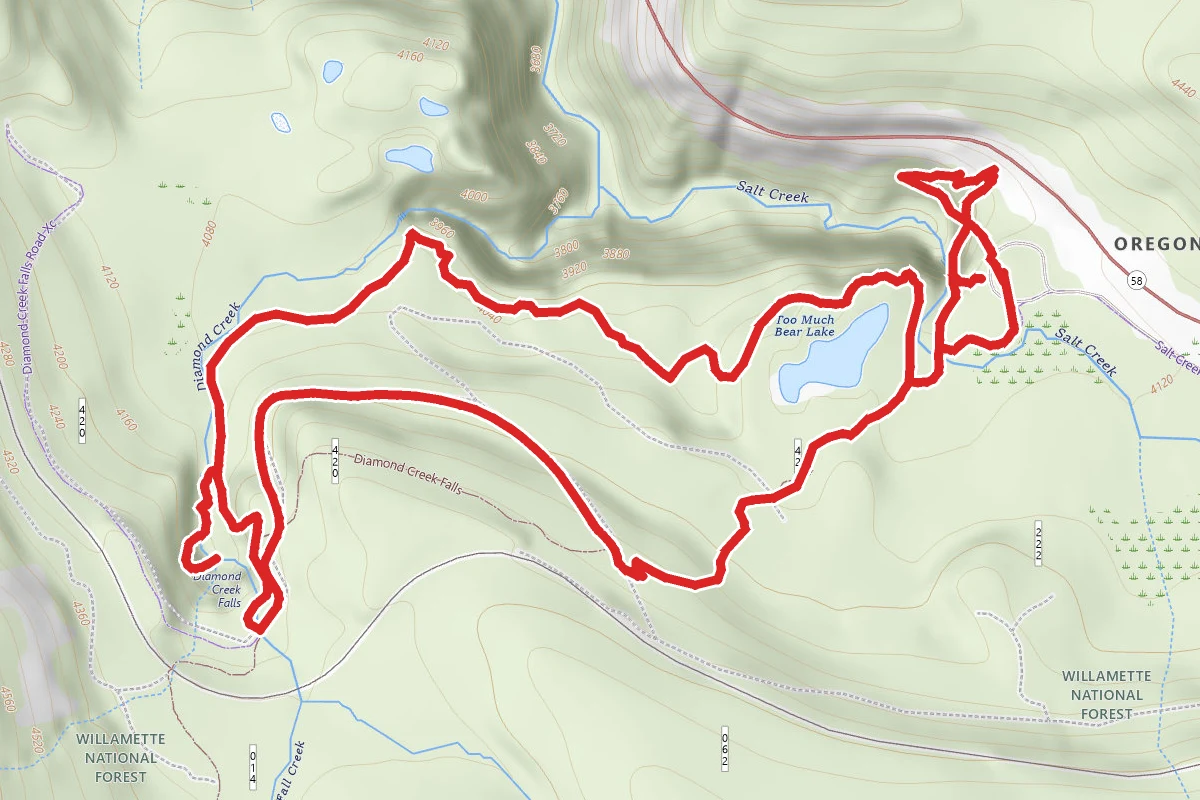 Diamond Creek Trail
