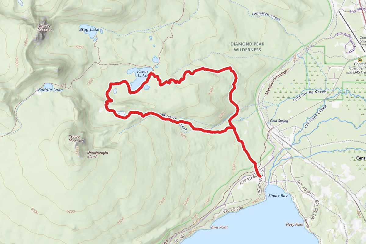 Fawn Lake Loop Trail
