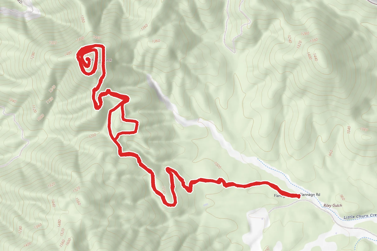 Flanagan and Chamise Peak Trail