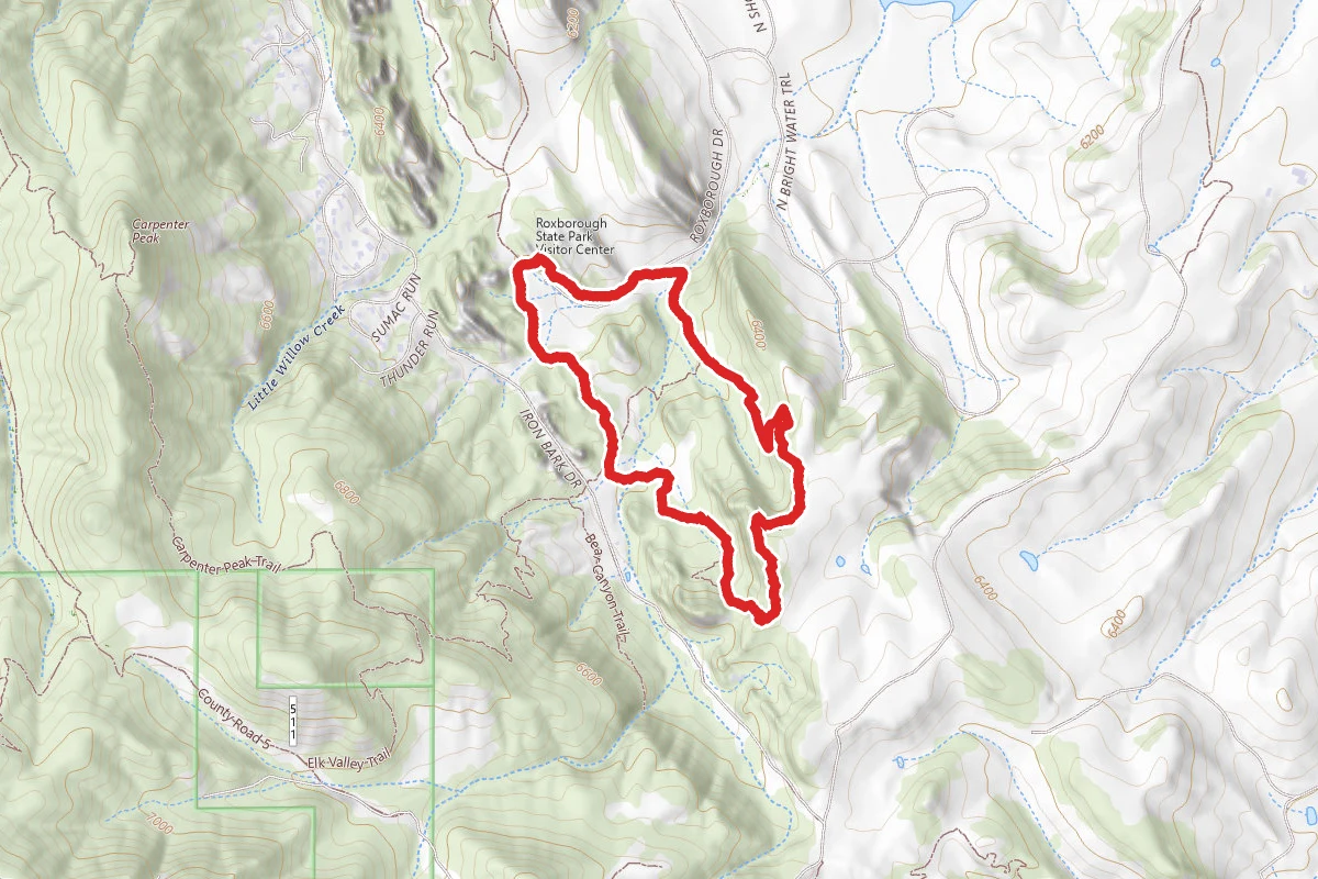 South Rim and Willow Creek Loop Trail