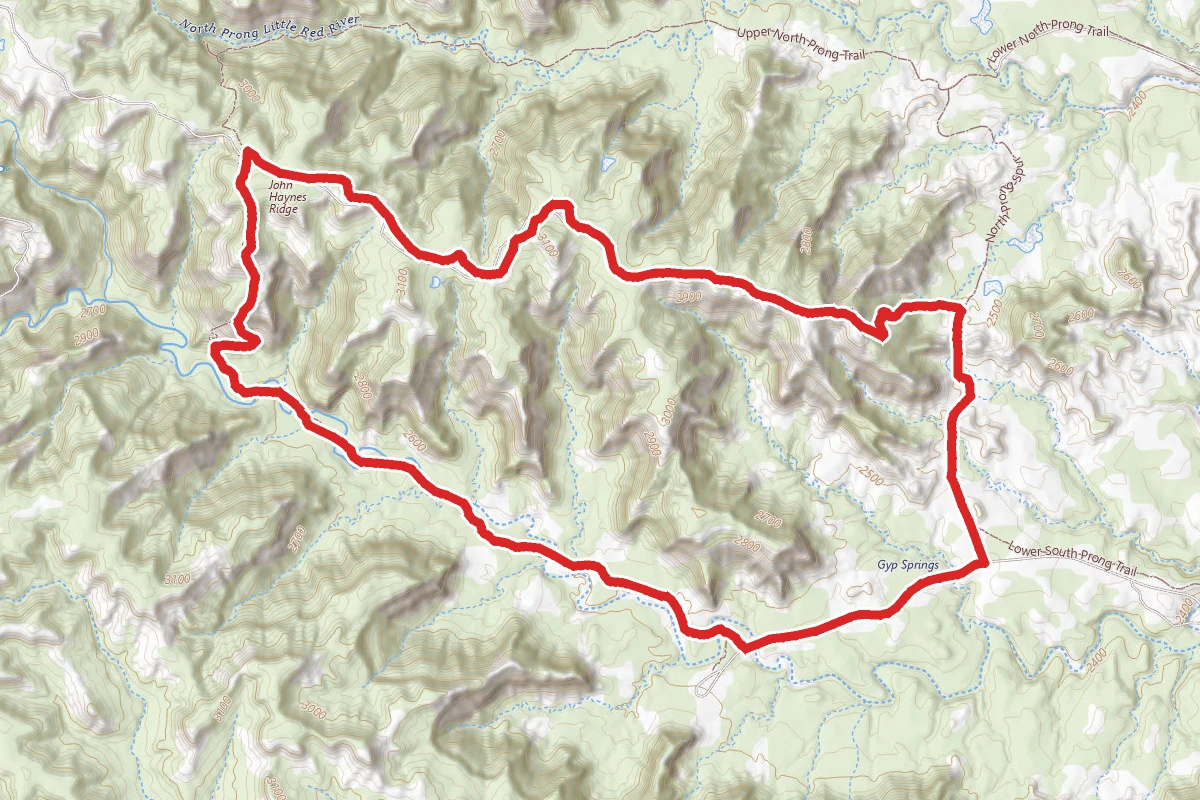 Lower to Upper Canyon Trail