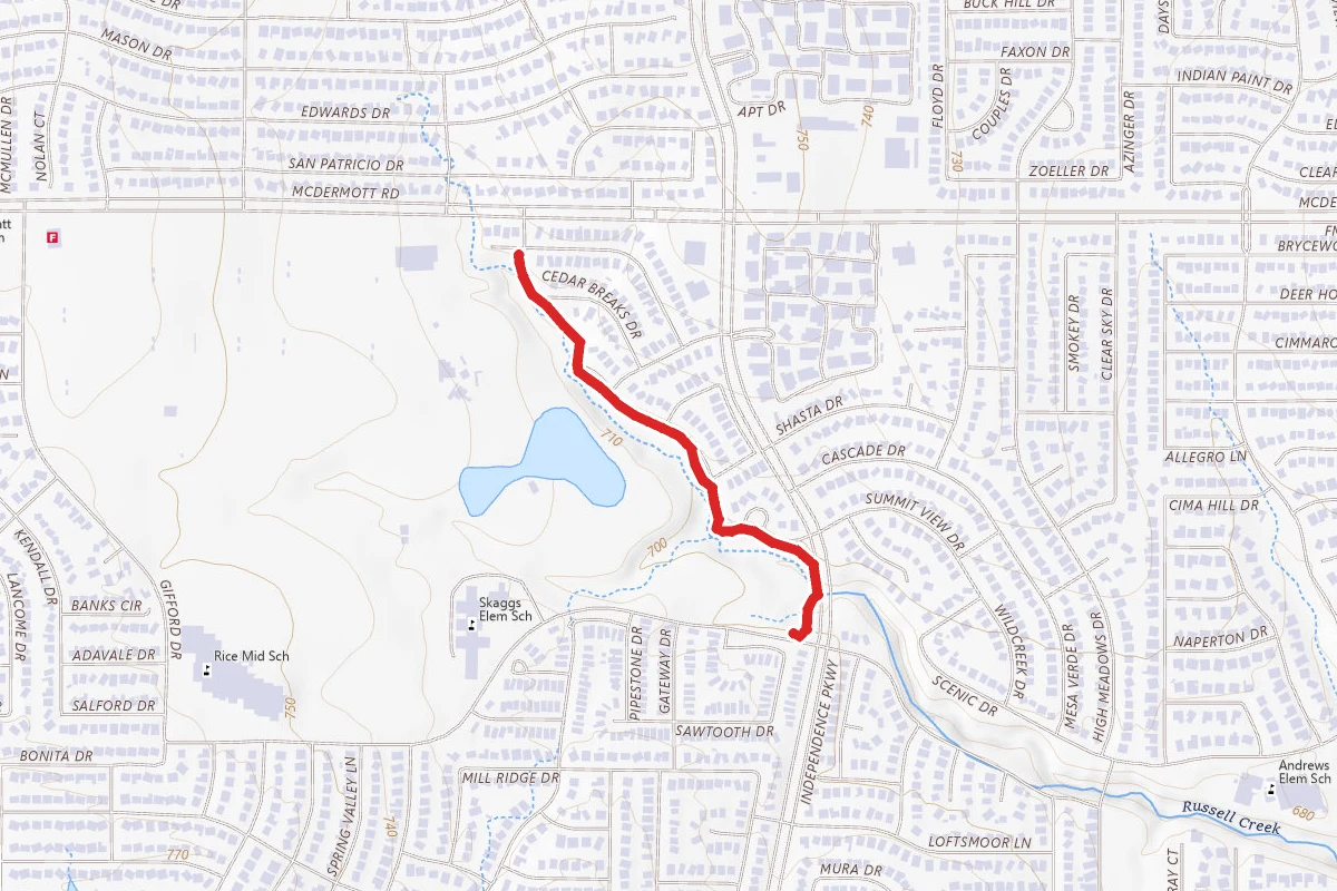 Russell Creek Park Trail