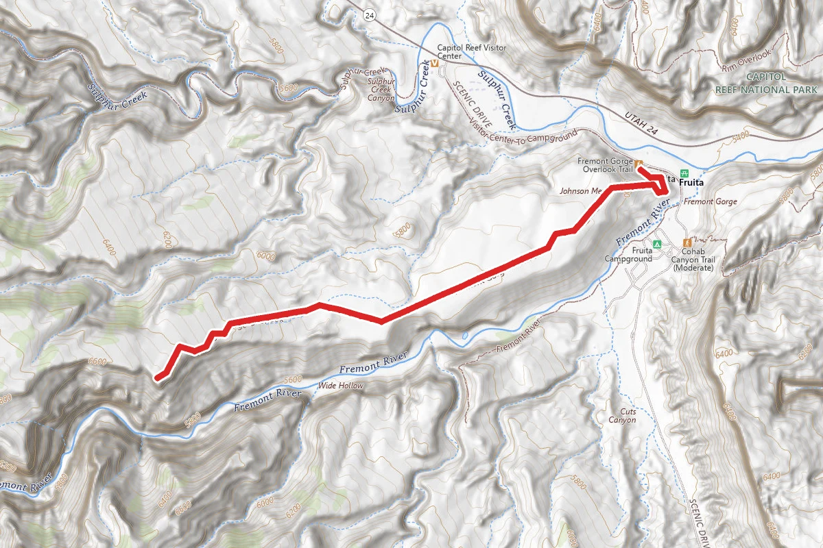 Fremont Gorge Trail