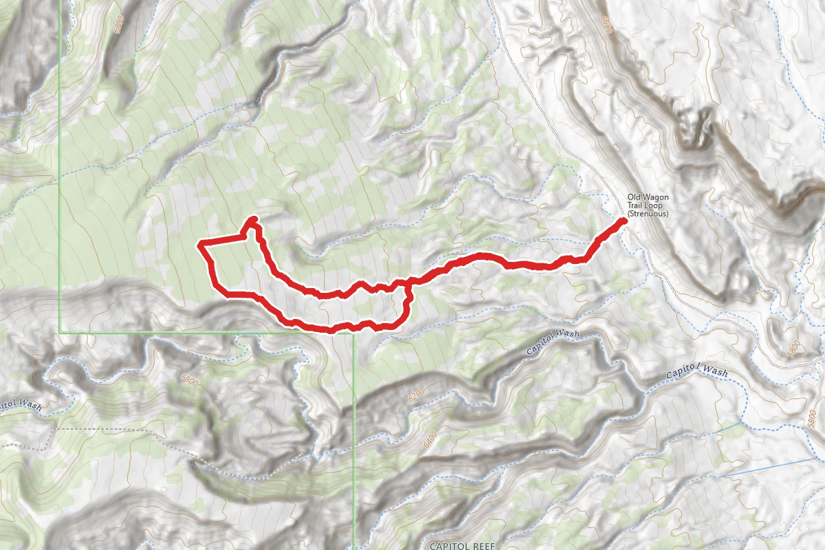 Old Wagon Loop Trail