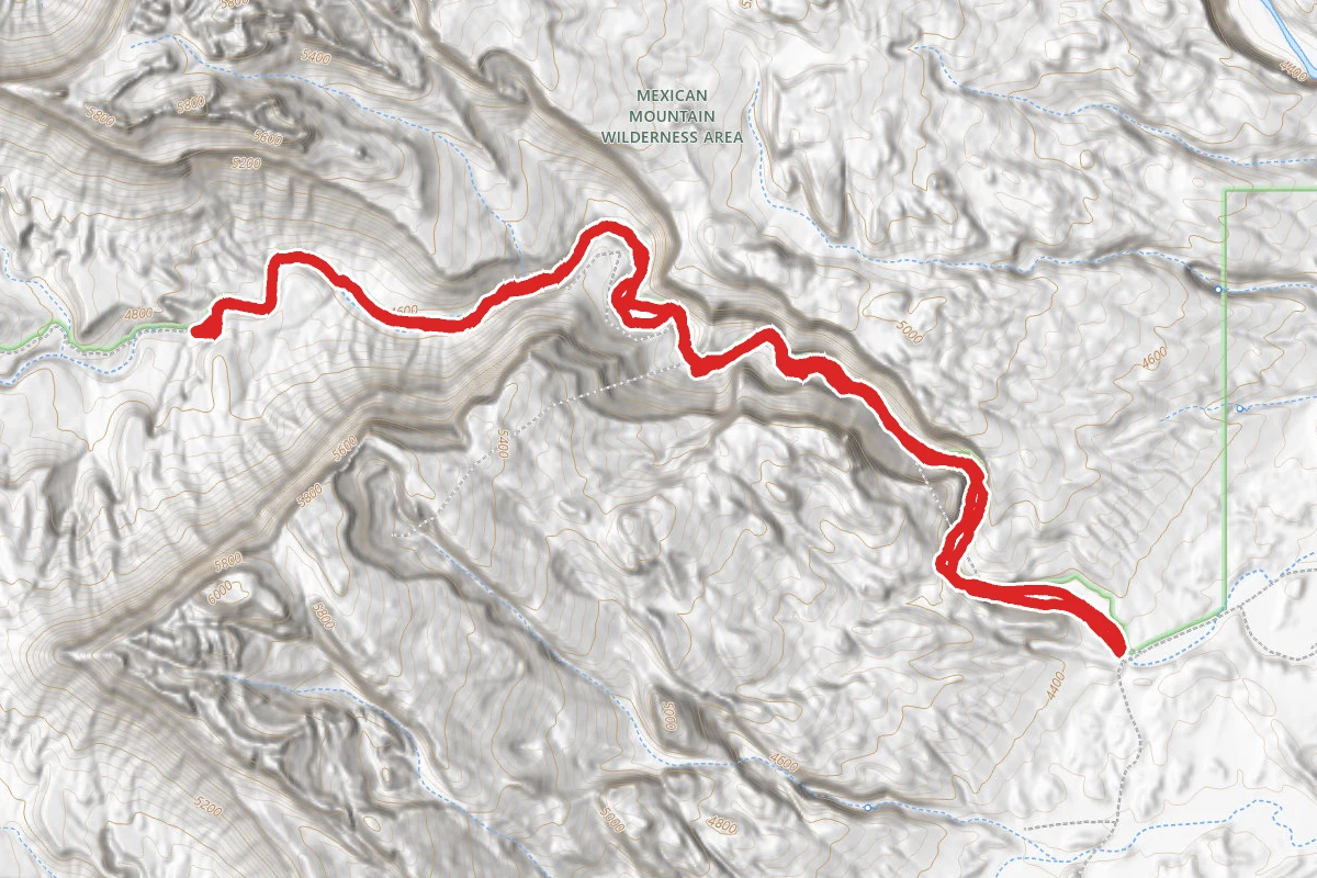Black Dragon Wash Trail
