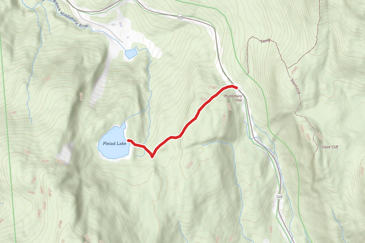 Pleiad Lake Trail