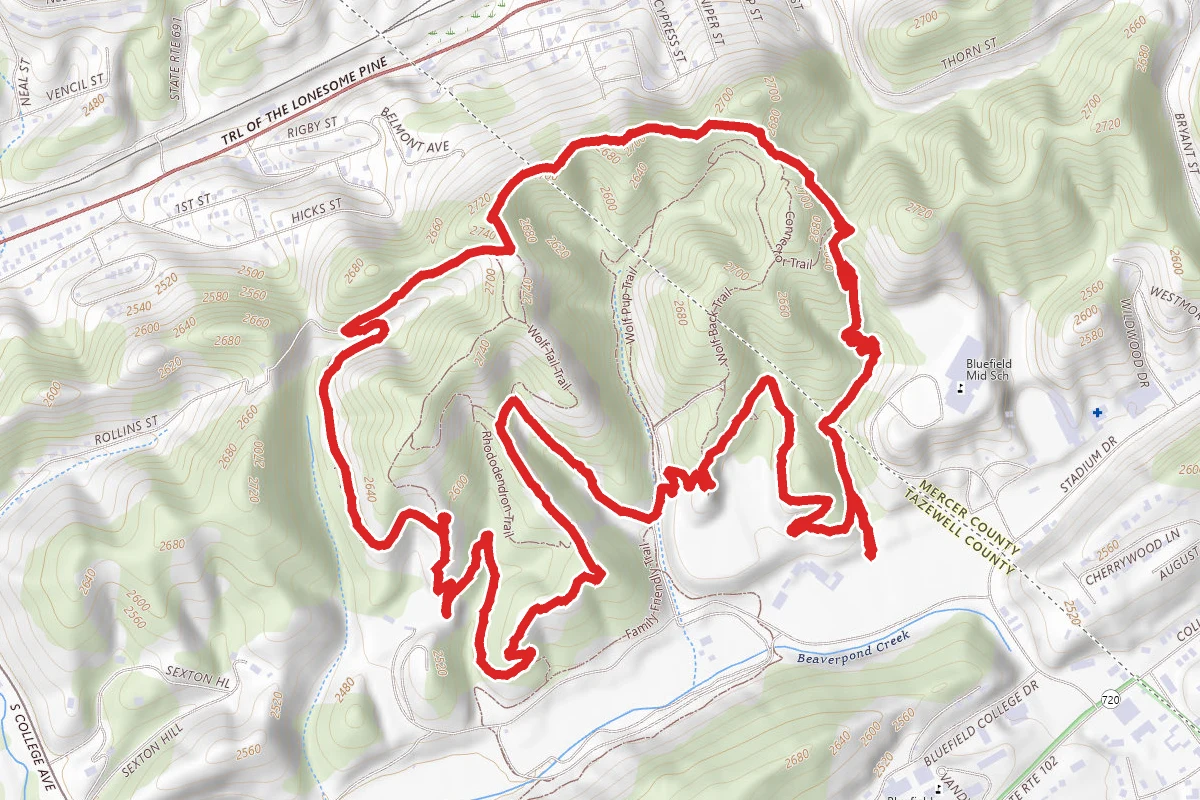 Sleeping Wolf Trail
