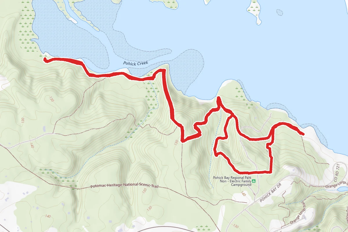 Pohick Bay Blue Trail Loop