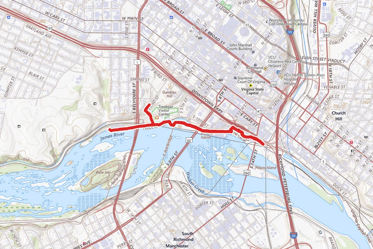 Richmond Riverfront Phase Trail