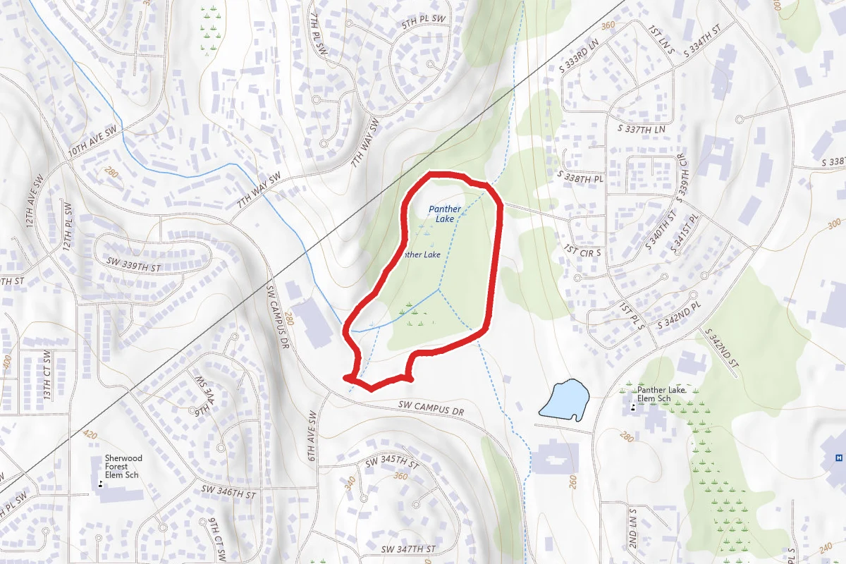 New Panther Lake Trail