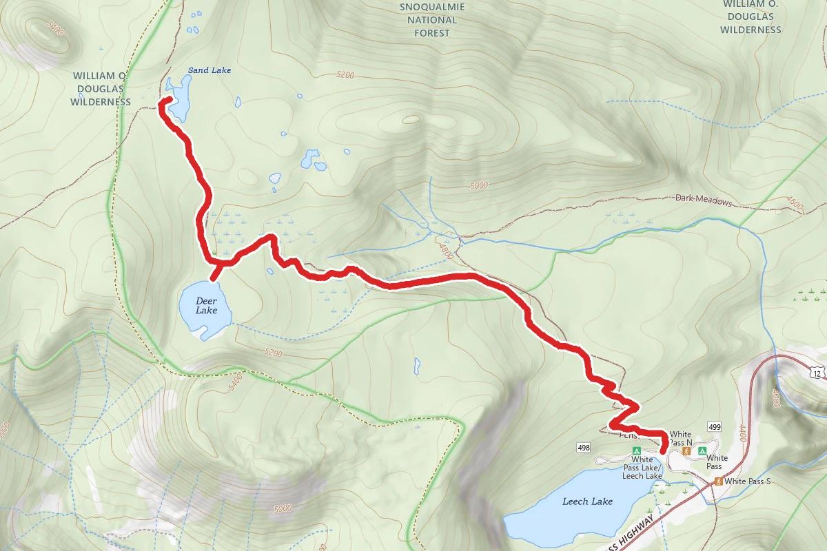 Sand Lake and Deer Lake Trail