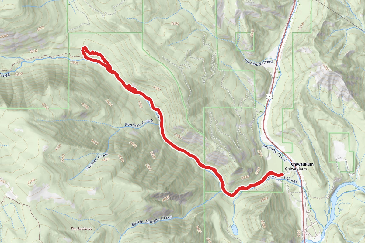 Chiwaukum Creek Trail