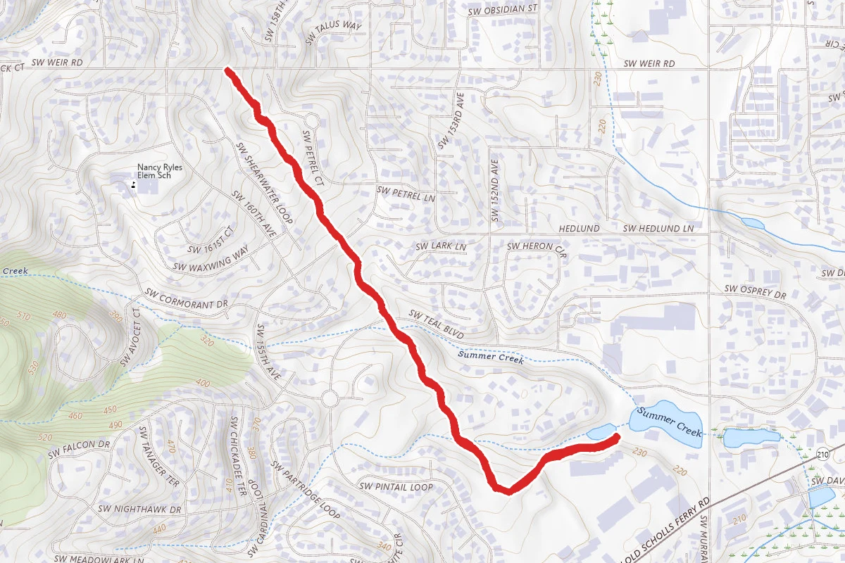 Murrayhill Powerline Trail