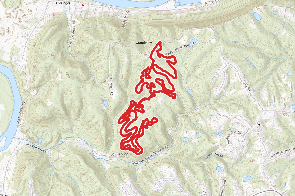 Mitchell Mountain Bike Loop