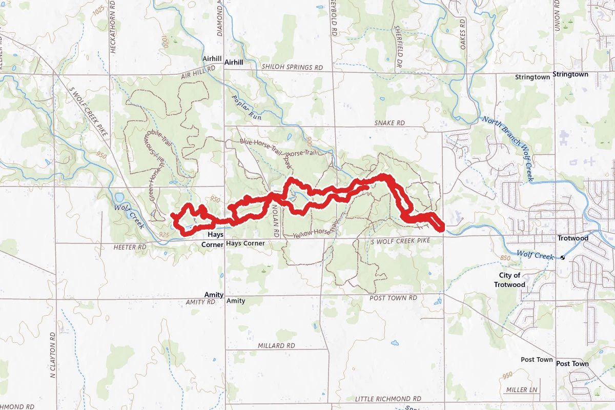Meadowlark and Heron Run Trail Loop