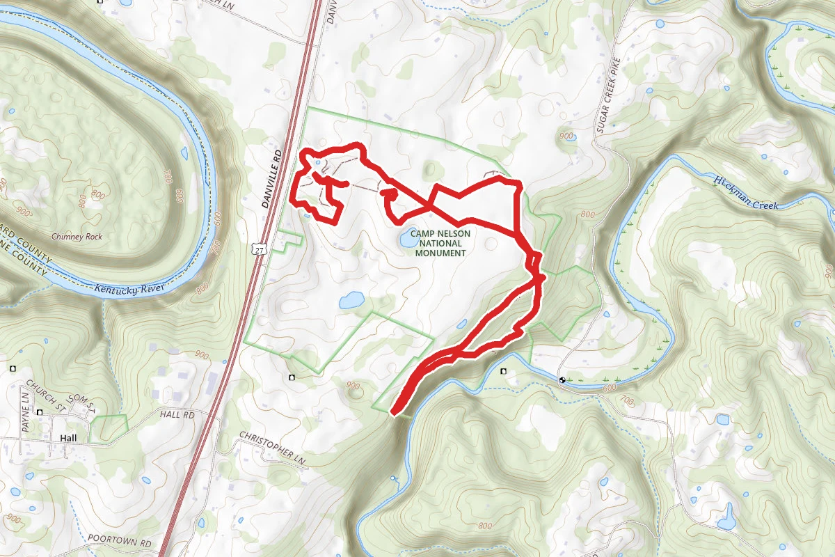 Camp Nelson National Monument Trails