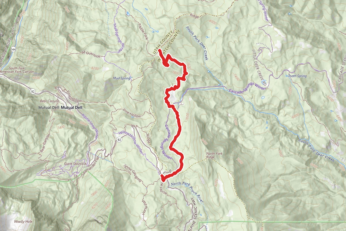 South Fork Little Deer Creek