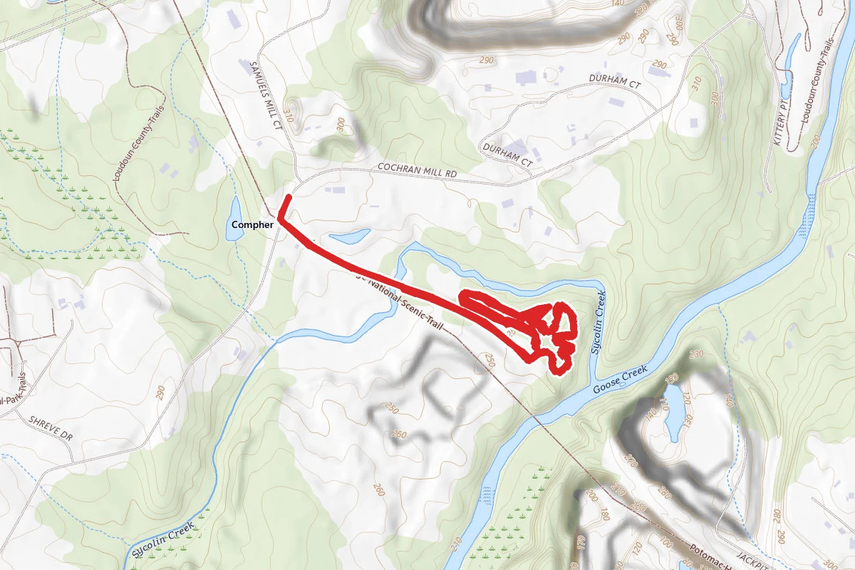 Two Creeks Trail Area Loop