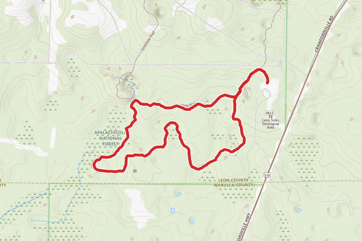 Gumswamp Loop Trail