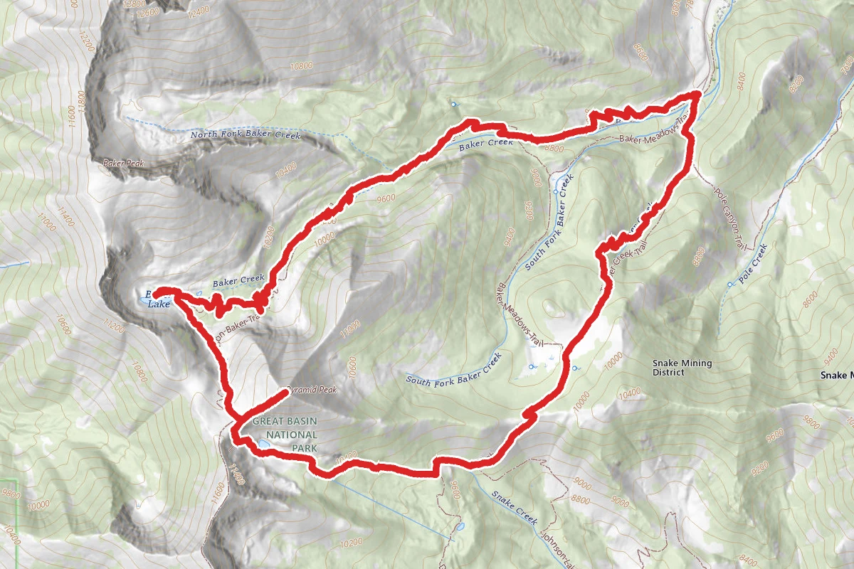 Baker Lake-Johnson Lake Loop