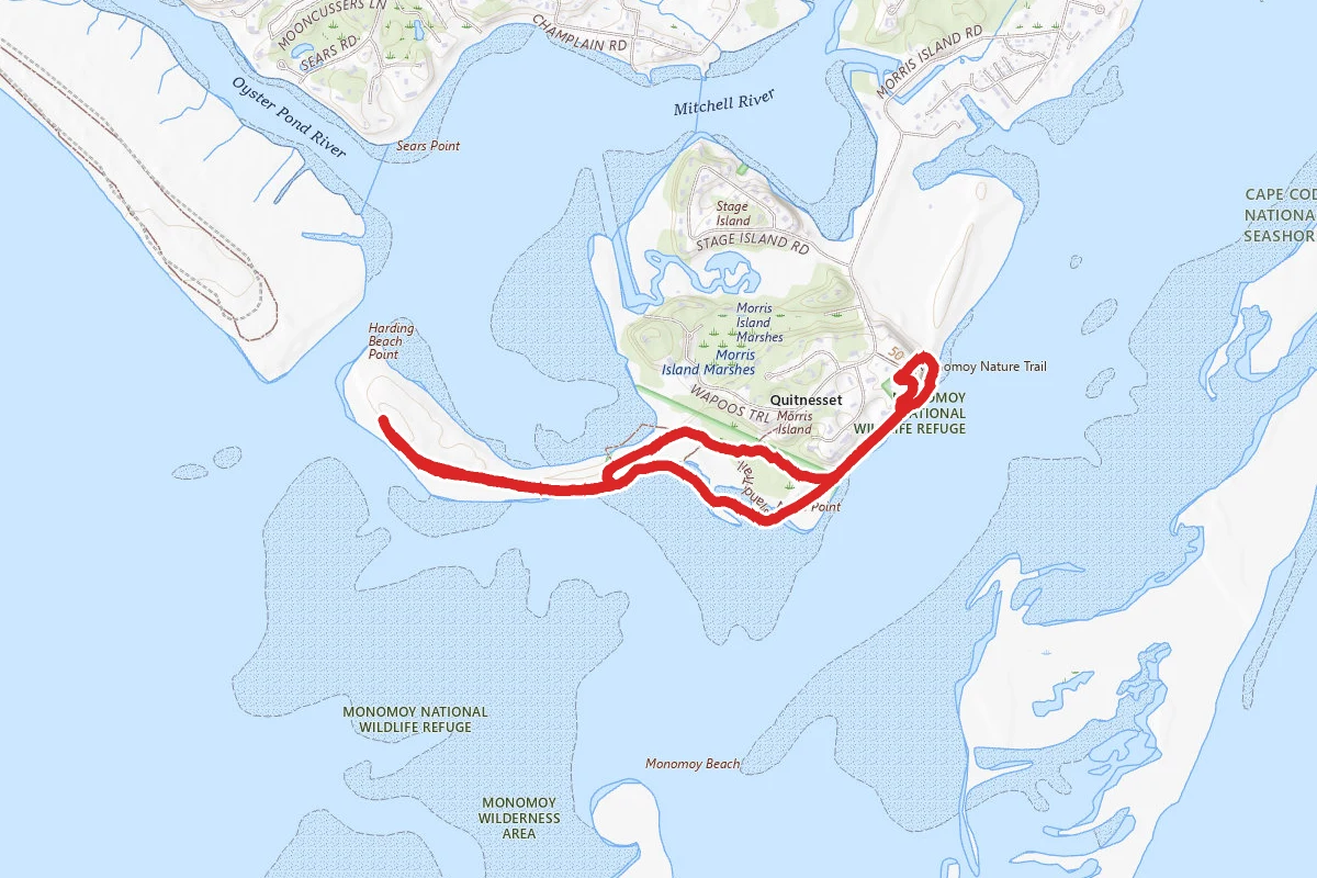 Harding Beach Point via Monomoy Nature Trail