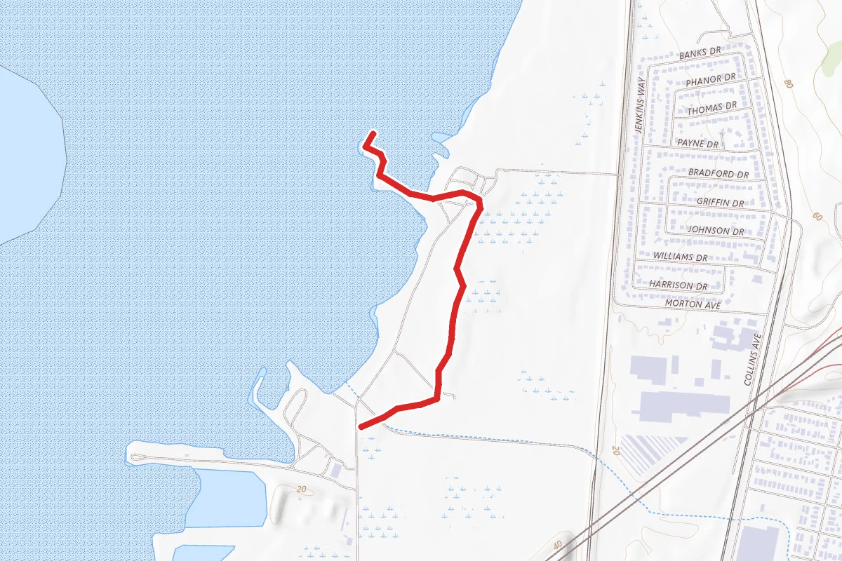 China Clipper Spur and Cordgrass Jetty Trail
