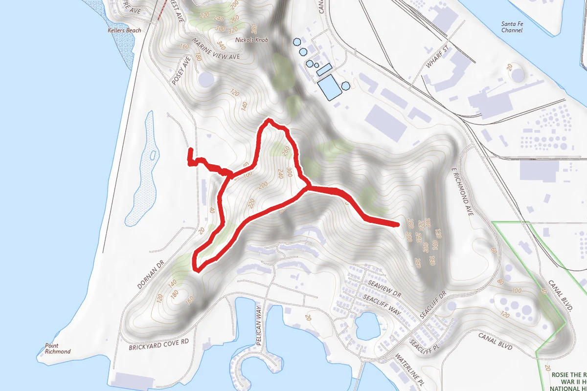 Scenic Loop to East Vista Point
